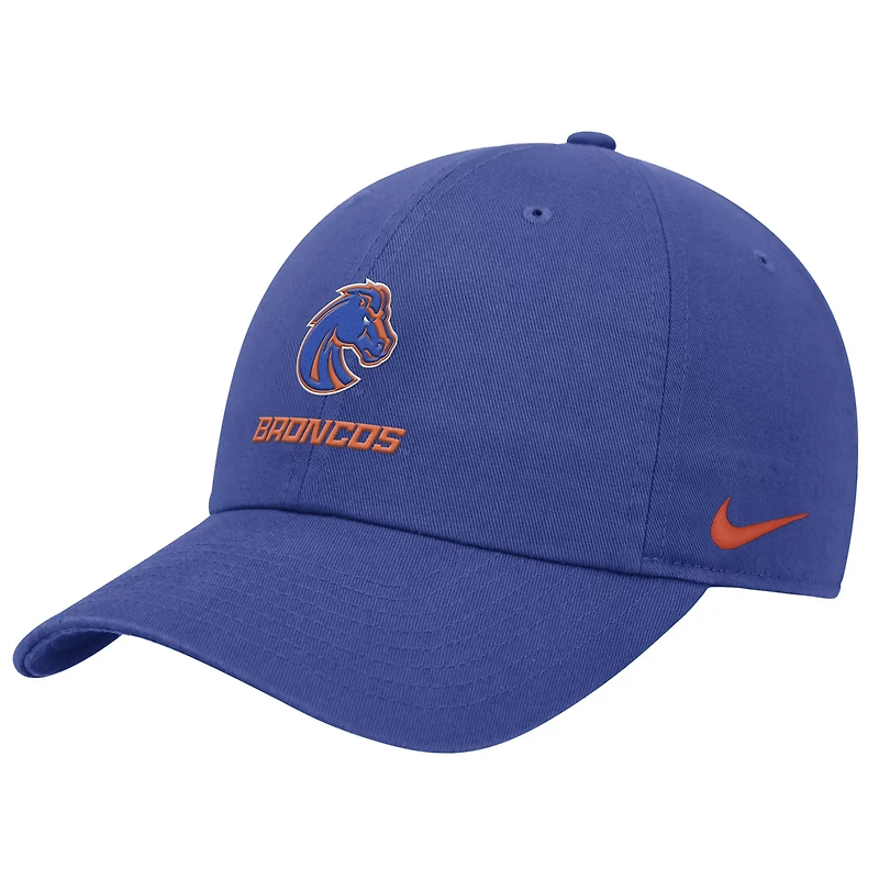 Men's Nike Royal Boise State Broncos 2025 On-Field Club Adjustable Hat