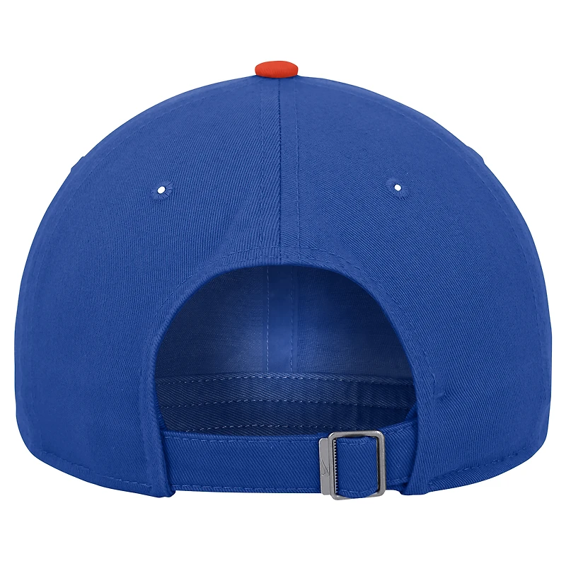 Casquette ajustable Nike Royal Boise State Broncos Colorblock Club pour homme
