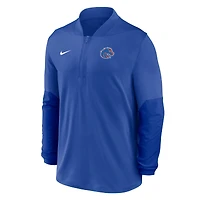 Men's Nike  Royal Boise State Broncos Dri-FIT Half-Zip Pullover