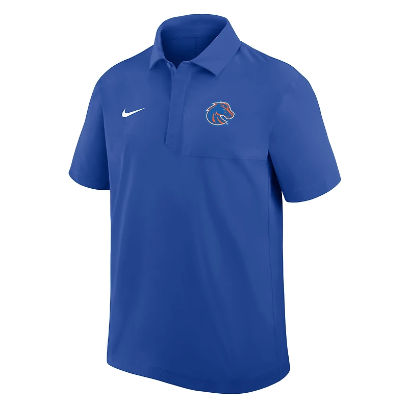 Men's Nike Royal Boise State Broncos Woven Polo