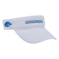 Visière ajustable Nike Ace Performance blanche pour homme des Boise State Broncos 2025