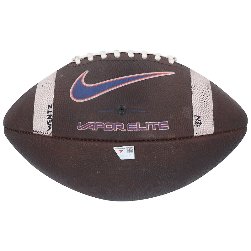 Spencer Danielson Boise State Broncos Autographed Game-Used Football vs. Appalachian State Mountaineers on September 27, 2025 with "Go Broncos!" Inscription
