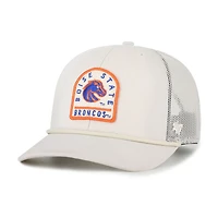 Unisex '47  Cream Boise State Broncos Core & Inline Gravestone Adjustable Trucker Hat