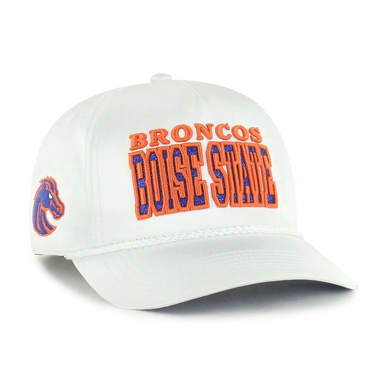 Casquette ajustable Outspoken Hitch blanche 1947 pour femme des Boise State Broncos