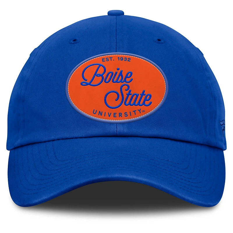 Casquette ajustable Candid pour femmes Fanatics Royal Boise State Broncos