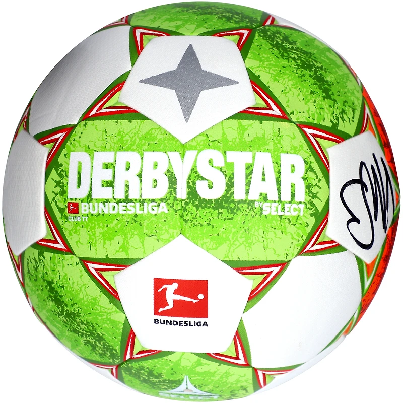 Erling Haaland Borussia Dortmund Logo dédicacé Ballon de football Bundesliga