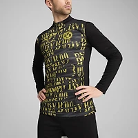 Men's Puma  Black Borussia Dortmund 2024/25 Pre-Match Quarter-Zip Top