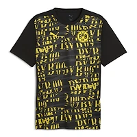 Maillot d'entraînement pré-match Puma Black Borussia Dortmund 2024/25 pour homme