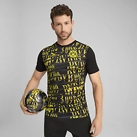 Maillot d'entraînement pré-match Puma Black Borussia Dortmund 2024/25 pour homme