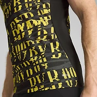 Maillot d'entraînement pré-match Puma Black Borussia Dortmund 2024/25 pour homme