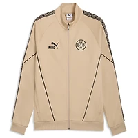 Men's Puma  Beige Borussia Dortmund King Anthem dryCELL Full-Zip Jacket