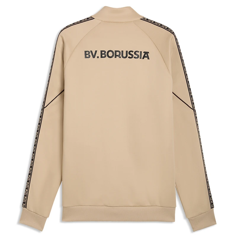 Men's Puma  Beige Borussia Dortmund King Anthem dryCELL Full-Zip Jacket
