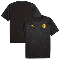 Maillot d'entraînement pré-match Puma noir Borussia Dortmund 2025/26 pour homme