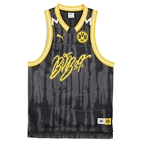 Maillot de basket-ball dryCELL Puma noir Borussia Dortmund Coupe du Monde des Clubs la FIFA 2025 pour homme