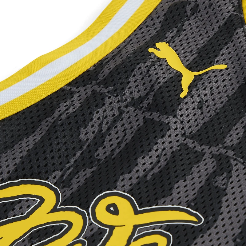 Maillot de basket-ball dryCELL Puma noir Borussia Dortmund Coupe du Monde des Clubs la FIFA 2025 pour homme