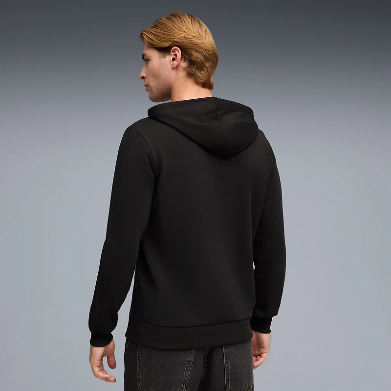 Sweat à capuche Puma noir Borussia Dortmund ftblCulture pour homme