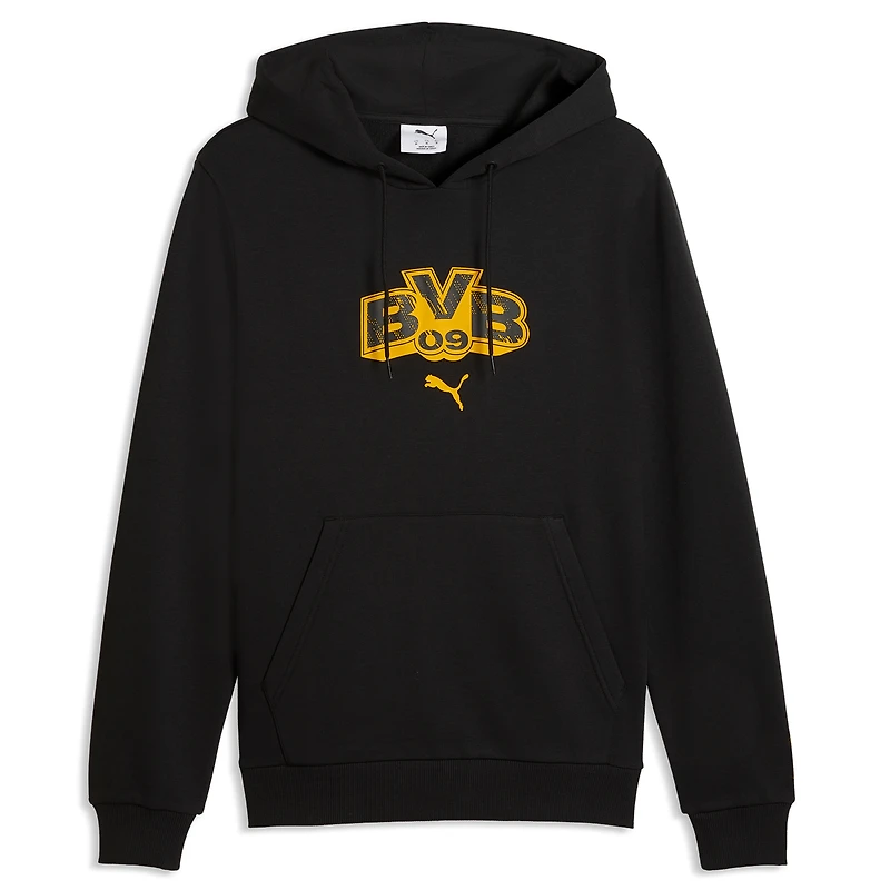 Men's Puma Black Borussia Dortmund ftblCulture Hoodie