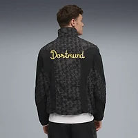 Veste réversible entièrement zippée Puma x KidSuper noire pour homme, Coupe du Monde des Clubs de la FIFA 2025 Borussia Dortmund