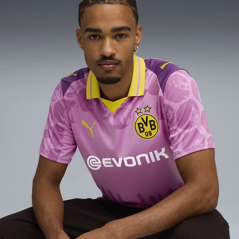 Men's Puma x KidSuper Pink Borussia Dortmund 2025 FIFA Club World Cup Replica Jersey