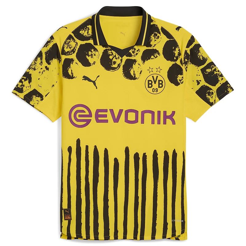 Men's Puma x KidSuper Yellow Borussia Dortmund 2025 FIFA Club World Cup Authentic Jersey