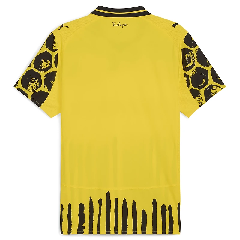 Men's Puma x KidSuper Yellow Borussia Dortmund 2025 FIFA Club World Cup Authentic Jersey