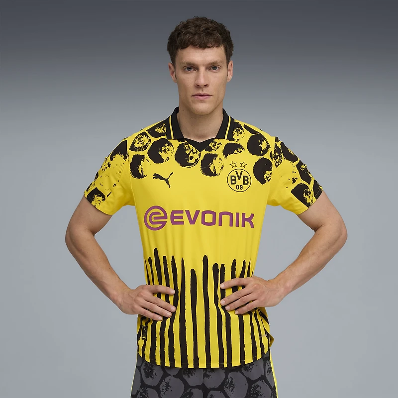 Men's Puma x KidSuper Yellow Borussia Dortmund 2025 FIFA Club World Cup Authentic Jersey