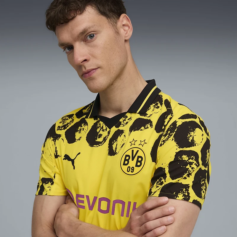 Men's Puma x KidSuper Yellow Borussia Dortmund 2025 FIFA Club World Cup Authentic Jersey