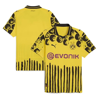 Men's Puma x KidSuper Yellow Borussia Dortmund 2025 FIFA Club World Cup Authentic Jersey