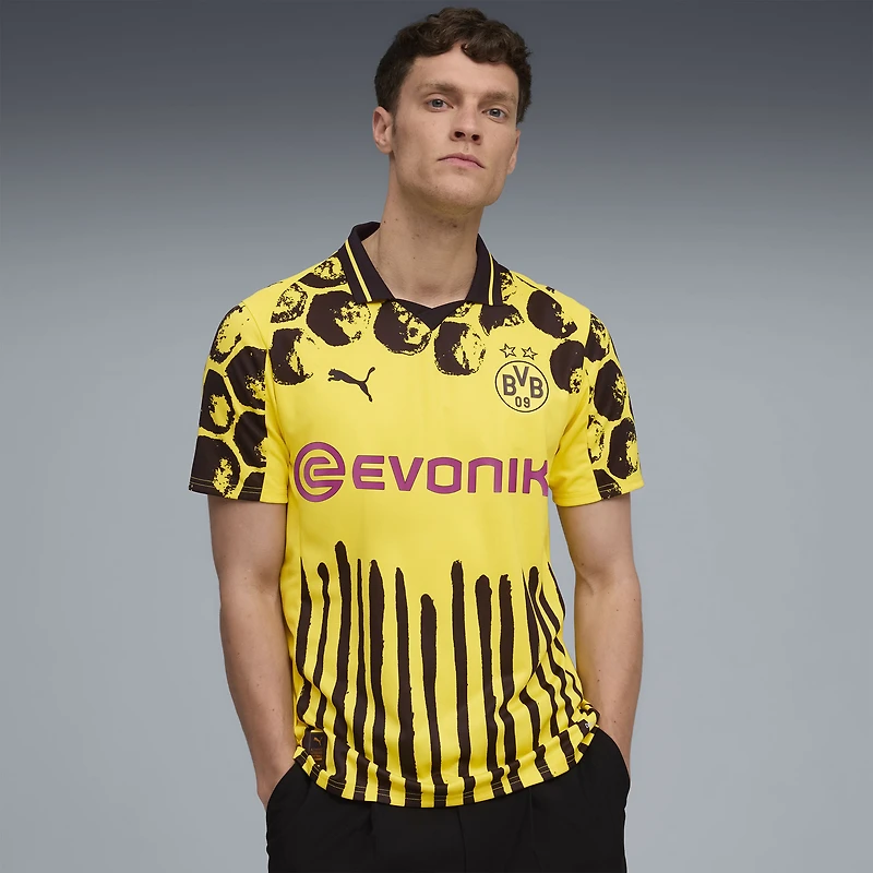 Men's Puma x KidSuper Yellow Borussia Dortmund 2025 FIFA Club World Cup Replica Jersey