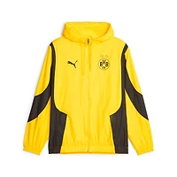 Men's Puma  Yellow Borussia Dortmund 2023/24 Pre-Match Anthem Full-Zip Hoodie Jacket