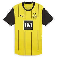 Men's Puma Yellow Borussia Dortmund 2024/25 Home Authentic Jersey