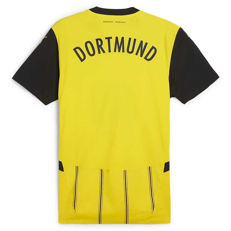Men's Puma Yellow Borussia Dortmund 2024/25 Home Authentic Jersey