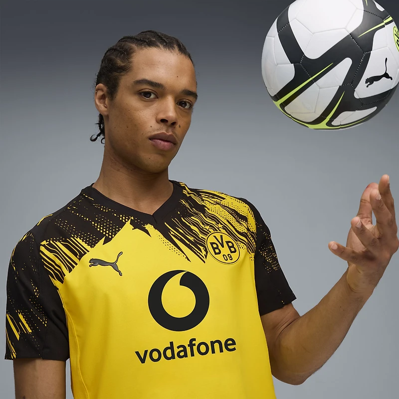 Men's Puma Yellow Borussia Dortmund 2025/26  Authentic Jersey
