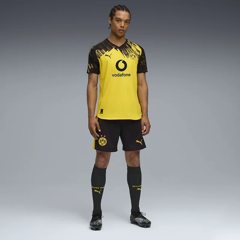 Maillot authentique Puma jaune Borussia Dortmund 2025/26 pour homme