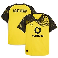 Maillot authentique Puma jaune Borussia Dortmund 2025/26 pour homme