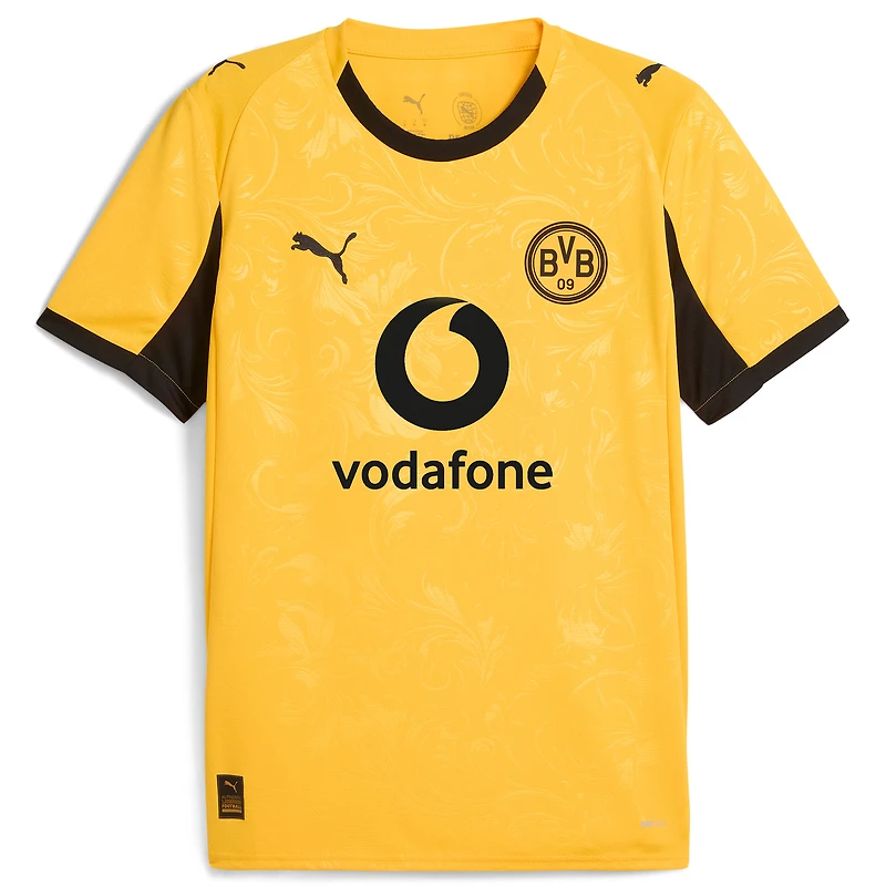 Maillot Puma jaune réplique de la Coupe Borussia Dortmund 2025/26 pour homme