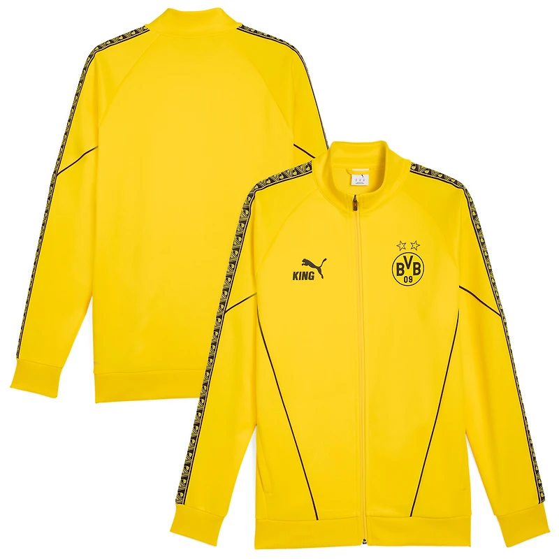 Men's Puma Yellow Borussia Dortmund 2025/26 King dryCell Anthem Jacket