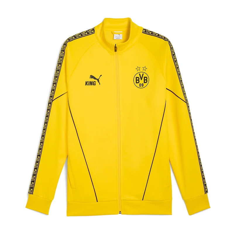 Men's Puma Yellow Borussia Dortmund 2025/26 King dryCell Anthem Jacket