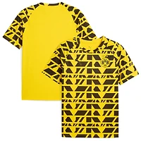 Men's Puma Yellow Borussia Dortmund 2025/26 Pre-Match Training Jersey