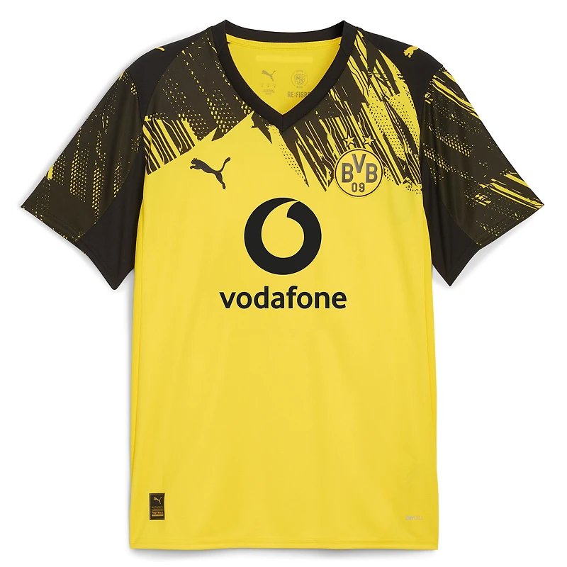 Maillot Puma jaune réplique Borussia Dortmund 2025/26 pour homme