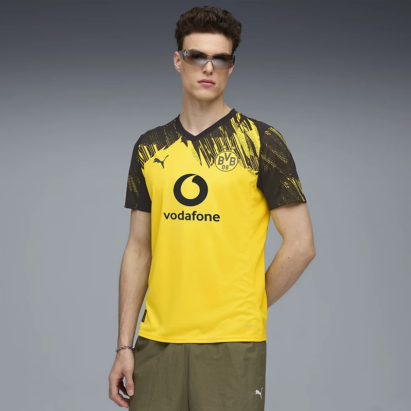 Maillot Puma jaune réplique Borussia Dortmund 2025/26 pour homme