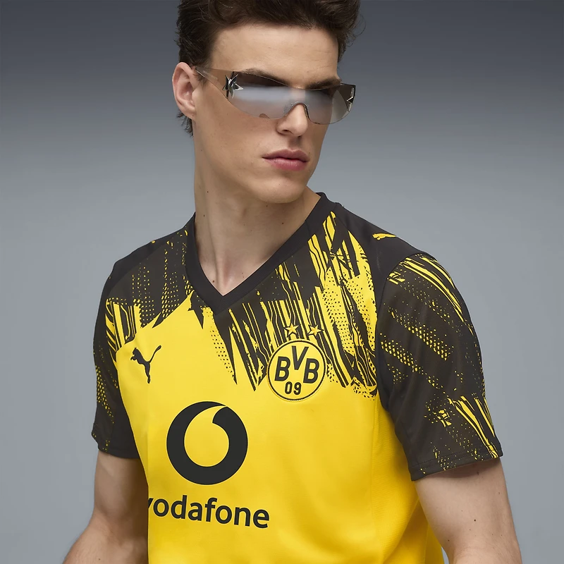 Maillot Puma jaune réplique Borussia Dortmund 2025/26 pour homme
