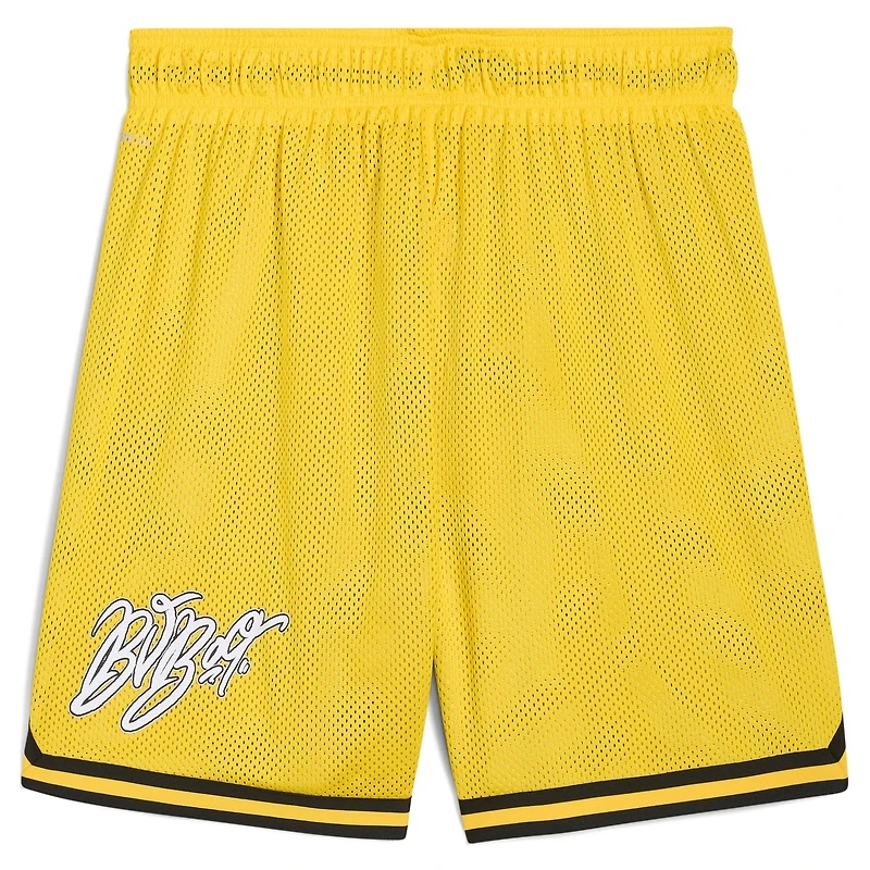 Men's Puma Yellow Borussia Dortmund 2025 FIFA Club World Cup Hoops Reversible Shorts
