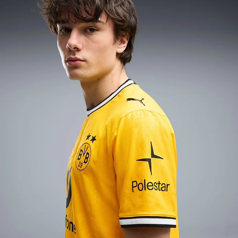 Men's Puma Yellow Borussia Dortmund 2026/27 Home On-Field Authentic Jersey