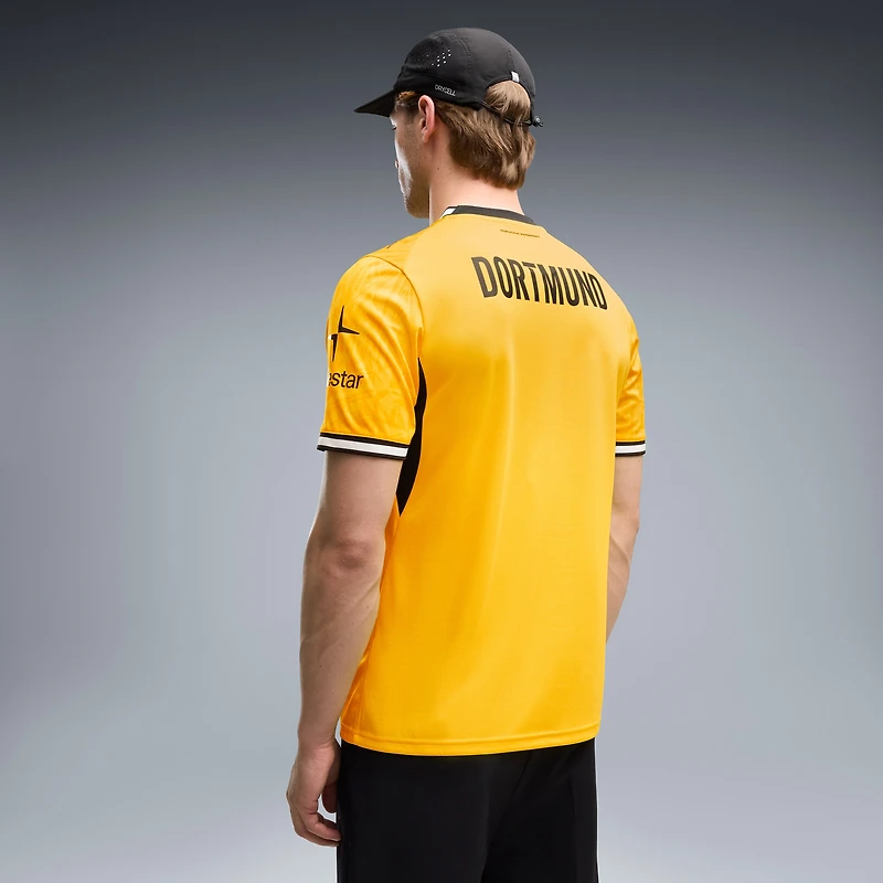 Men's Puma  Yellow Borussia Dortmund 2026/27 Home Replica Jersey