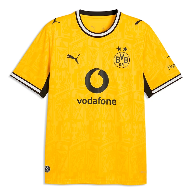 Men's Puma  Yellow Borussia Dortmund 2026/27 Home Replica Jersey