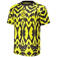 Men's Puma Yellow Borussia Dortmund Statement Retro Jersey