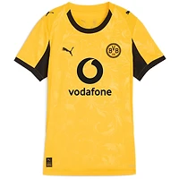 Women's Puma Yellow Borussia Dortmund 2025/26 Cup Third Replica Jersey
