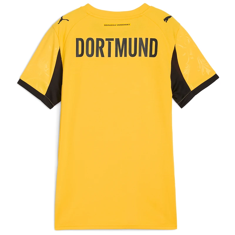 Women's Puma Yellow Borussia Dortmund 2025/26 Cup Third Replica Jersey