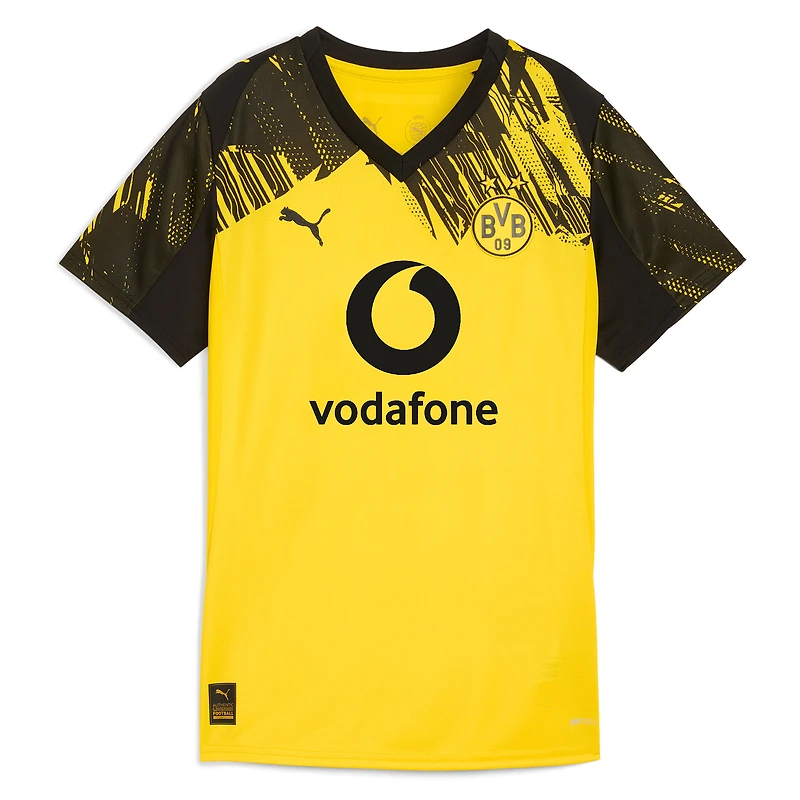 Women's Puma Yellow Borussia Dortmund 2025/26  Replica Jersey